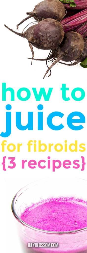 There is a lot of positive feedback on juicing for alleviating symptoms of fibroids and preventing their further growth. In this article, find 3 fresh juicing recipes for fibroids and get on your wellness journey to a fibroid-free uterus! 