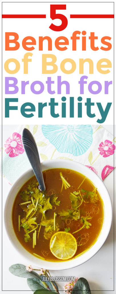 This article is particularly focused on drinking bone broth for fertility! Read on for more! 