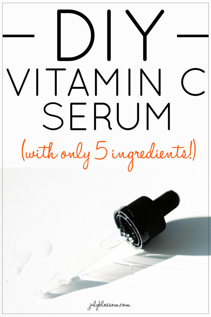 Learn how to make an easy DIY Vitamin C serum that works! 