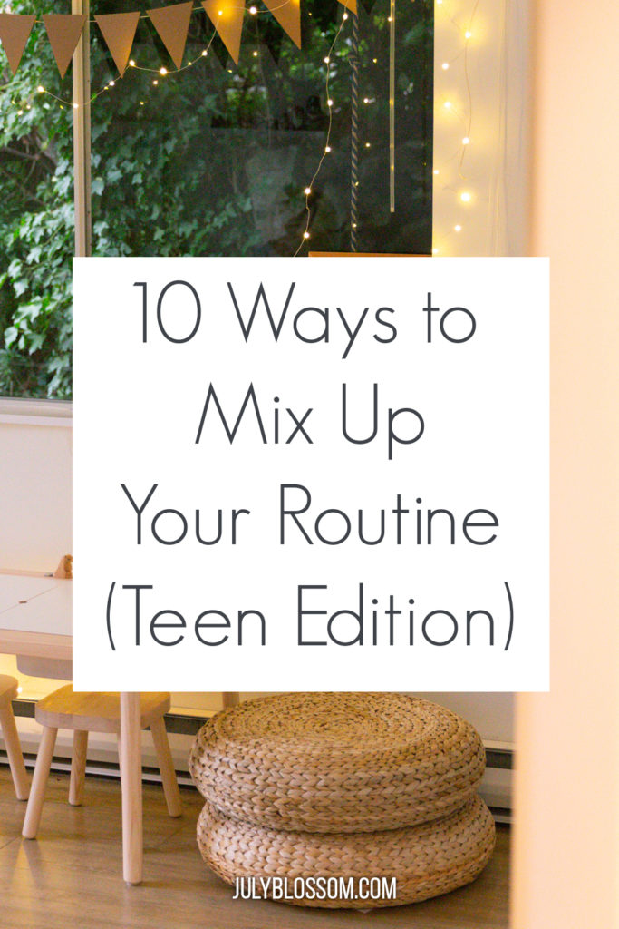 Tired of waking up to the same old day, same old routine? Why not switch it up a bit? Learn how to mix up your routine in 10 easy and fun ways!