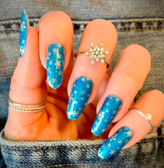 21+ Perfect Winter Nail Designs 2021 - ♡ July Blossom