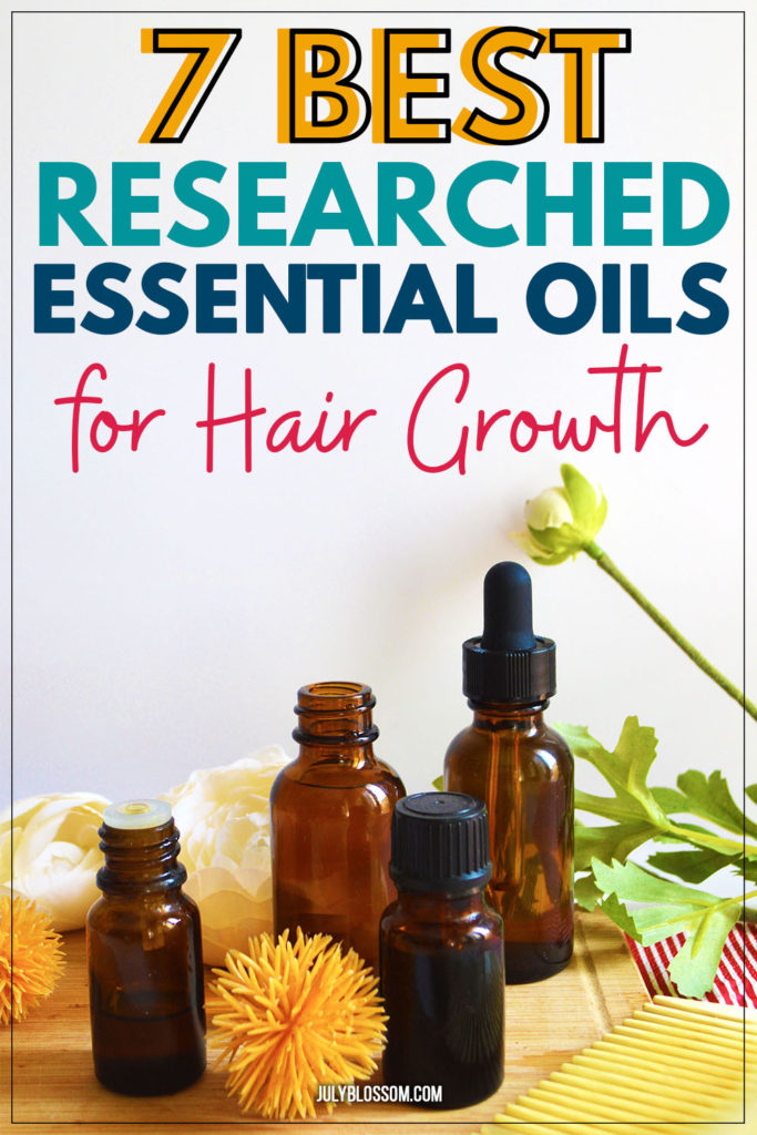 Hands up if you want long, strong and heathy hair! I believe you can achieve it using these 7 best researched essential oils for hair growth! I’ve also shared an effective hair growth serum recipe that your hair will soak up with a quickness!  
