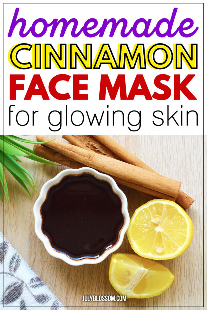 These 3 DIY cinnamon face masks fight acne, lighten scars and promote beautiful skin overall! 