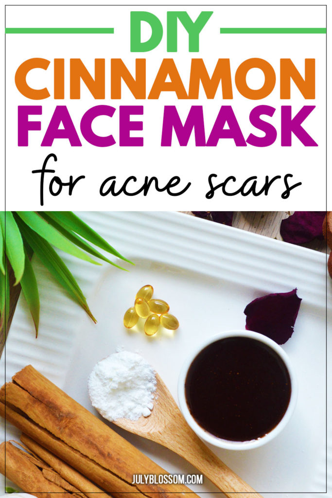 These 3 DIY cinnamon face masks fight acne, lighten scars and promote beautiful skin overall! 