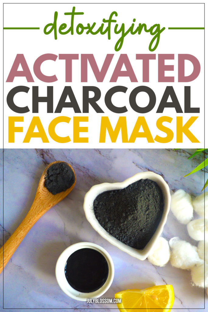 Let me hear you say bye-bye to impurities with this DIY detoxifying activated charcoal face mask!