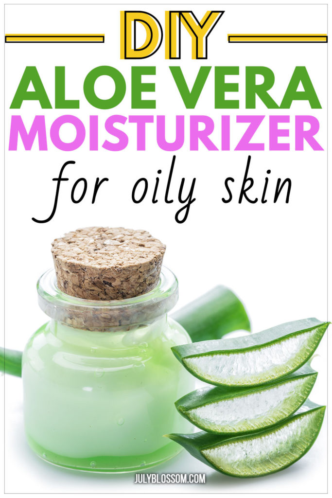 Hydrate your face without greasing it up with this DIY aloe vera face moisturizer for oily skin. Learn how to make it below! 