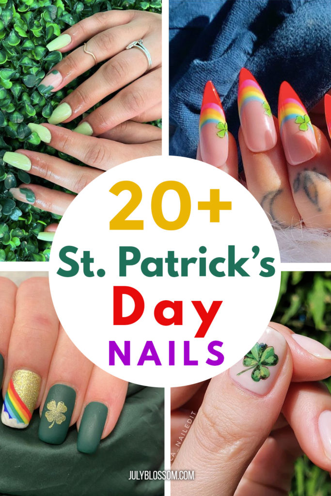 Are your nails ready for St Patrick's Day? You still have time to snag these sets! St. Patrick's Day nails are all about greens and golds, tiny clovers and rainbows. You can make your nails fun, festive, minimalistic or go all out glam! Check out these 20+ absolutely cute St. Patrick's Day nails for 2022!