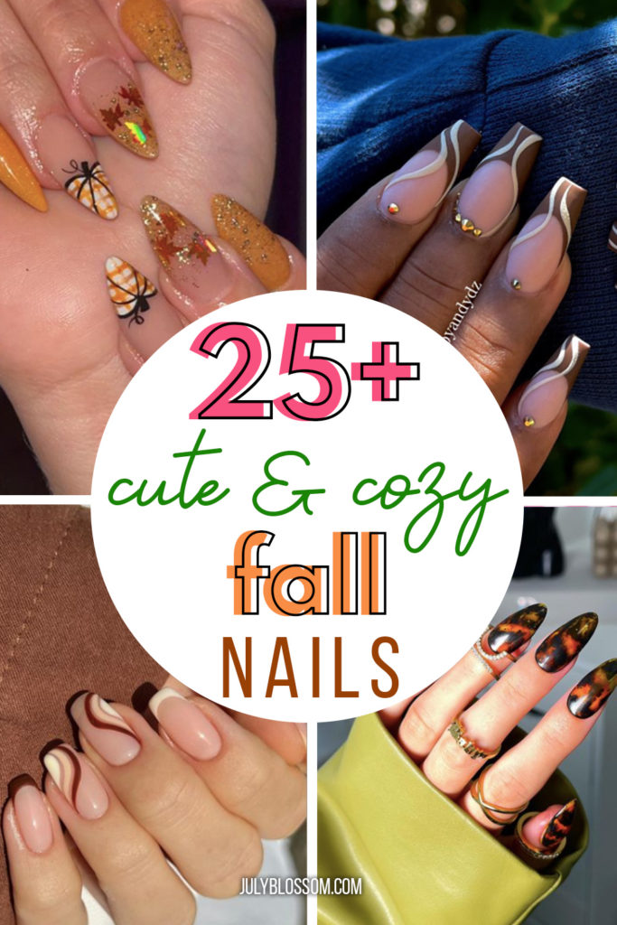 Is fall your favorite season? You know what that means! You should totally get a set of cute fall nails to match your best time of the year! Here's a list of cozy & cute fall nails for 2022! 