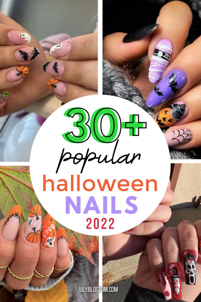 Who's getting their Halloween nails in the next few days?! Here's a gallery of 30+ nail ideas to choose from! 