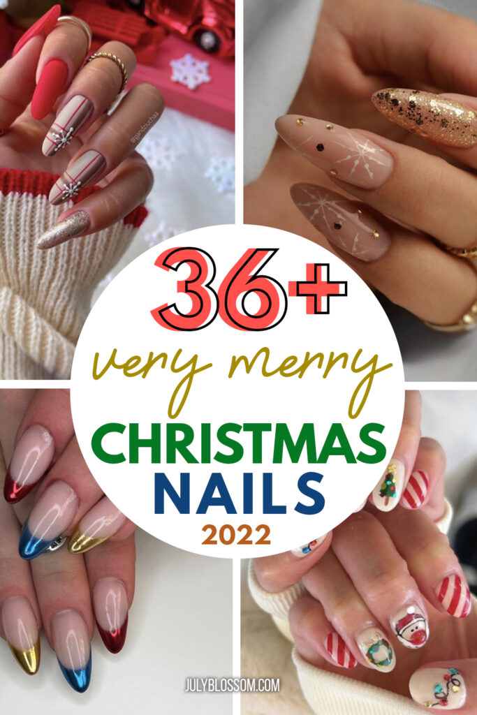 Christmas is almost upon us and so i thought I'd share a few latest Christmas nails for 2022! Enjoy scrolling through this gallery! 