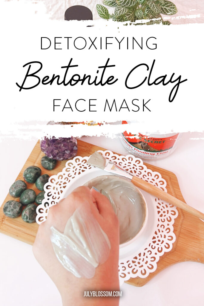 Bentonite clay is derived from volcanic ashes. It has a very amazing absorption capability which makes it powerful for detoxifying bumpy skin and clogged pores. 

When applied on skin, you’ll feel a strong pulsating sensation as if the clay is drawing something out of your skin. And yes, it is pulling something out of your pores – impurities, stale oils, dirt and grime! 

Bentonite clay is also incredibly oil and moisture absorbent, perfect for oily skin types. It has a silky and soft texture which feels so good to apply on your skin. 

Try the DIY bentonite clay face mask recipe below!