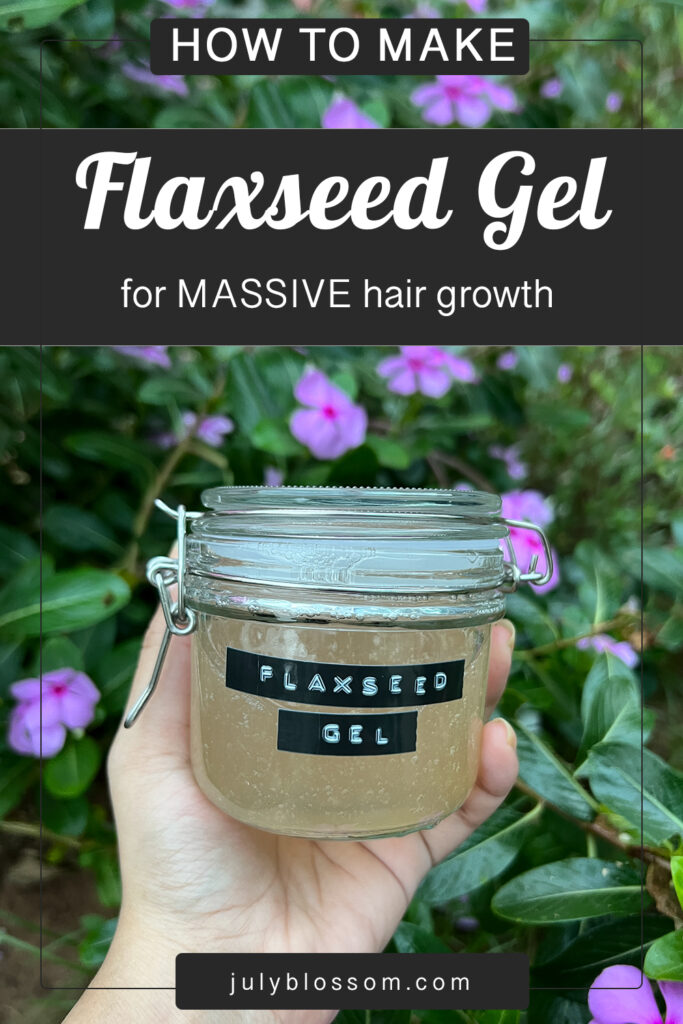 If you’re a DIY hair care beauty, then you must know how to make flaxseed gel for hair growth! I’ll be sharing the exact recipe that I use and also, you’ll find a DIY flaxseed gel hair mask that works wonders!