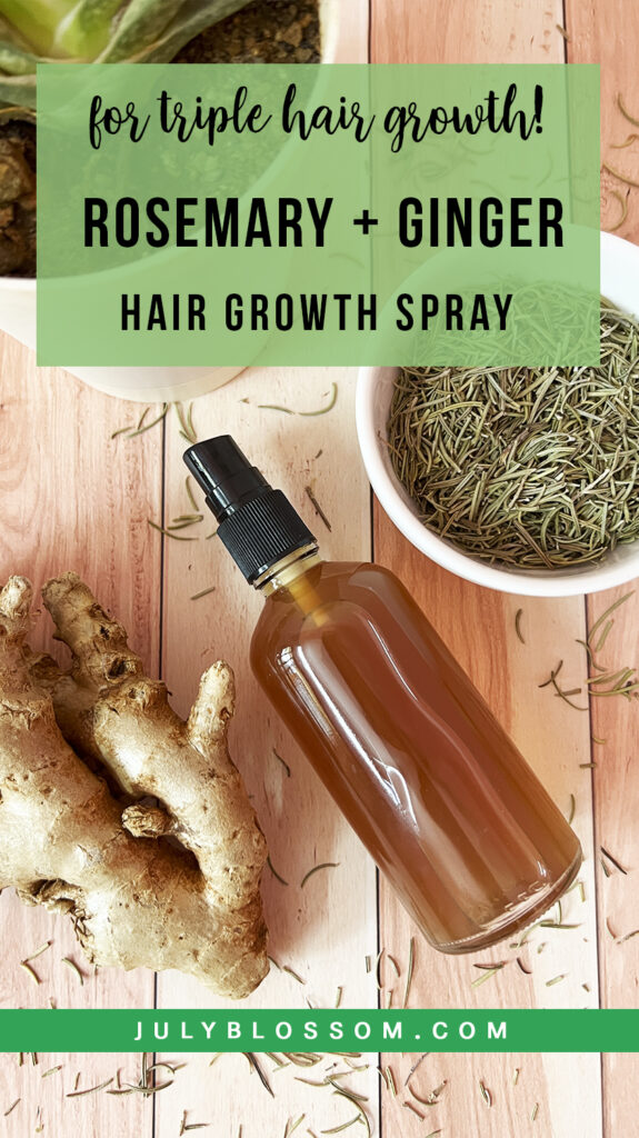 I LOVE spritzing this ginger rosemary hair growth spray on my scalp throughout the day. It’s a perfect low maintenance hair growth secret! 🤩😳😱🙊🤐🤫